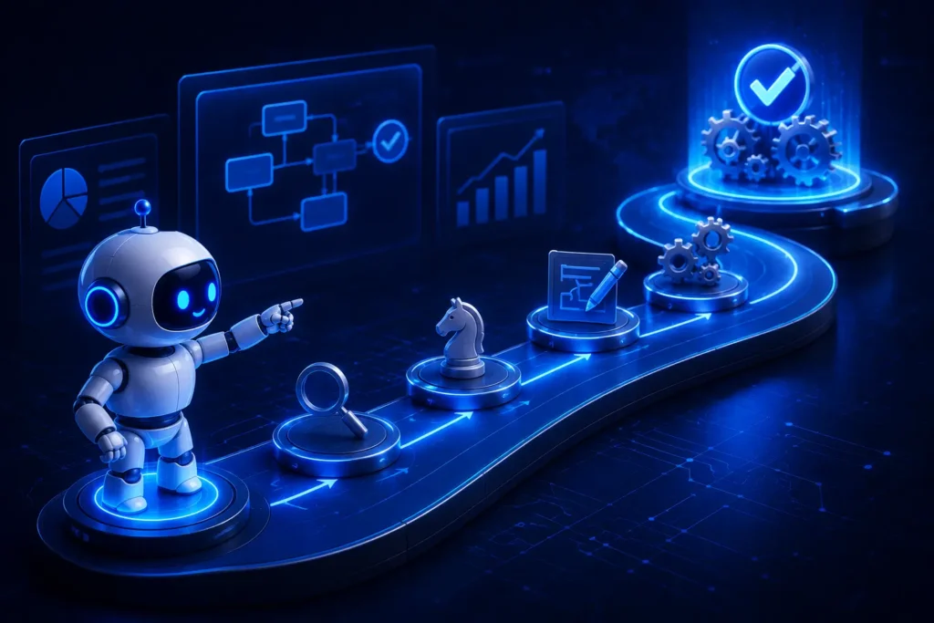 Automation Implementation Roadmap How to Move from Strategy to Working Systems Without Stalling